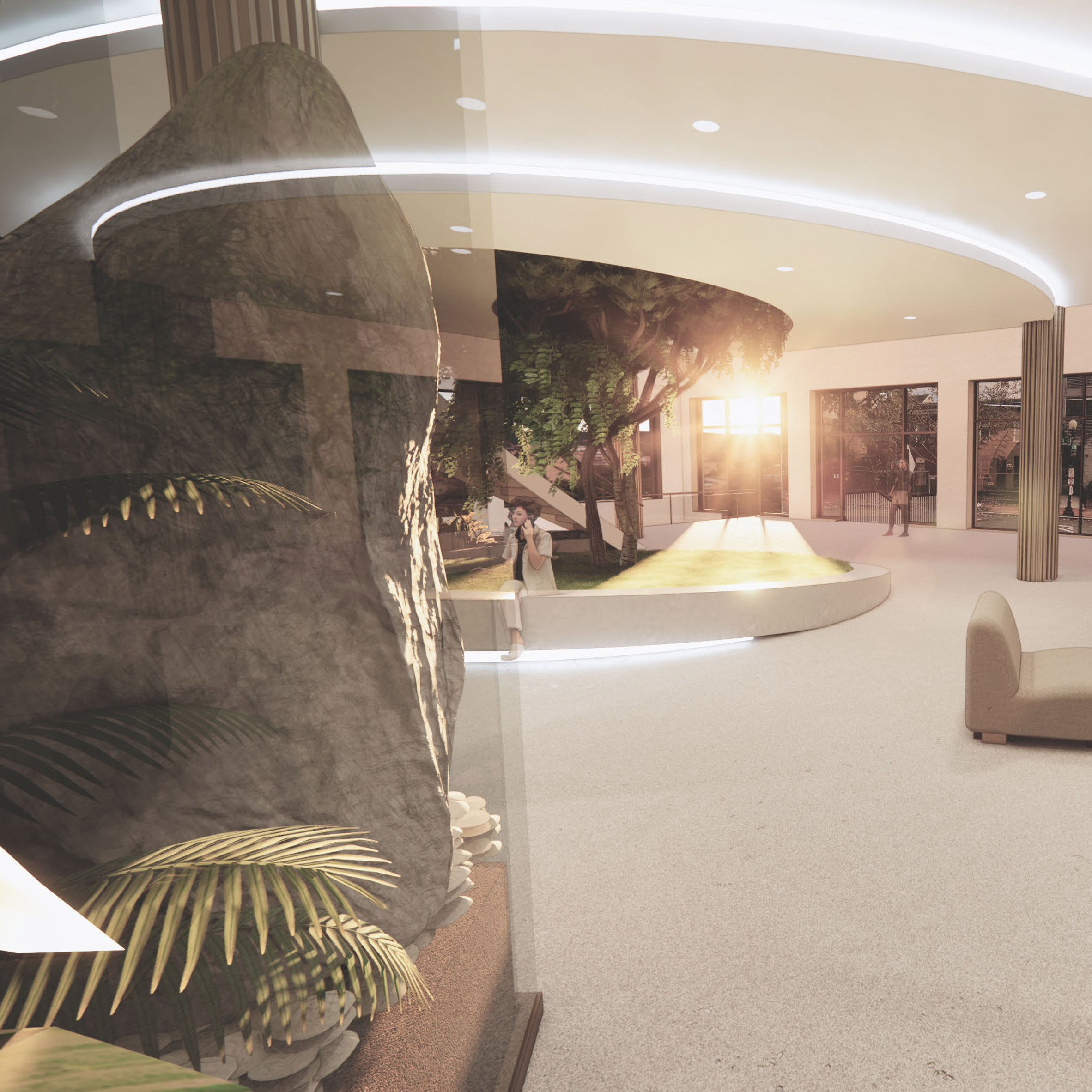 Tower Lobby at The STAR – Interior Rendering