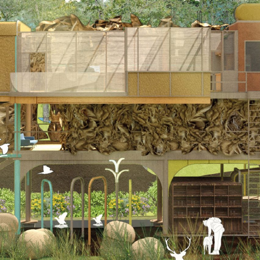 Beekeeping and botany space