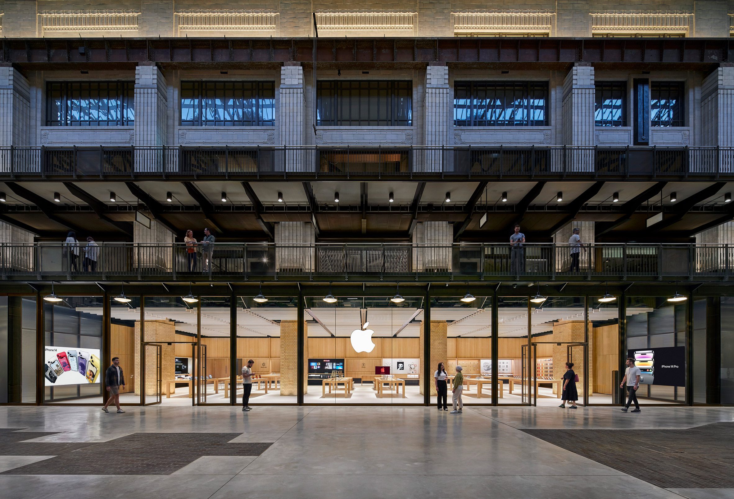 Battersea Powerstation Apple store by Foster + Partners