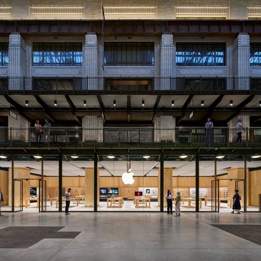 Apple Store in Battersea Power Station by Foster + Partners
