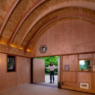 Boano Prišmontas creates art gallery that "is unmistakably a barn"