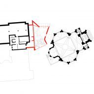 First floor plan of of Cerveny Kostel