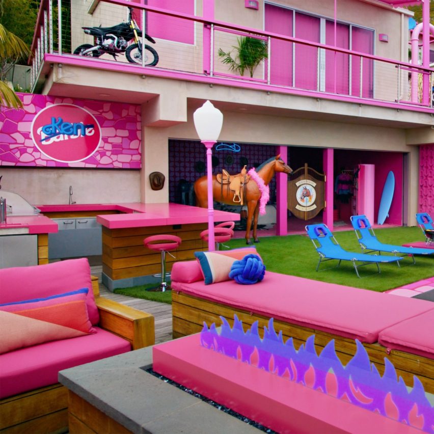 The Barbie Dreamhouse in Malibu