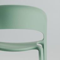 Green Bee chair by Actiu