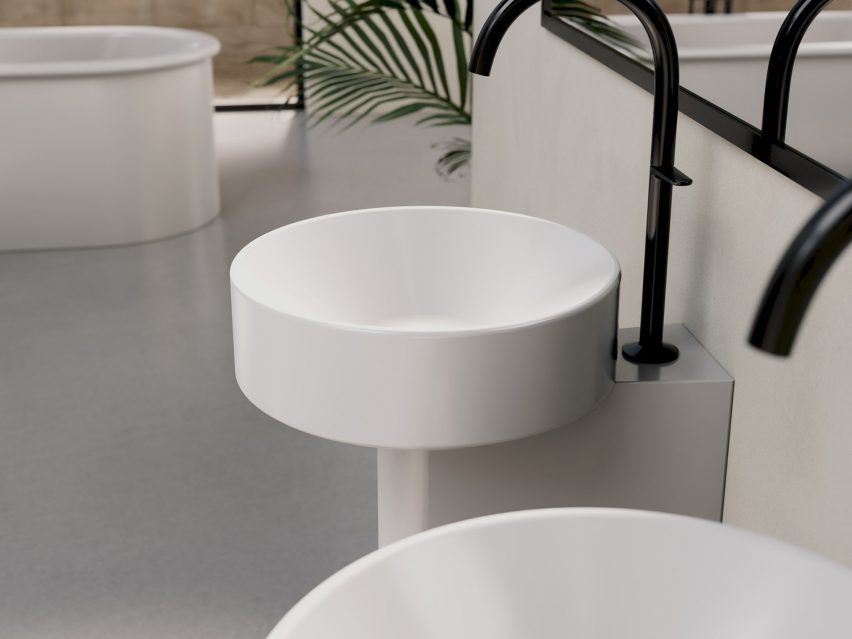BetteSuno washbasins by Barber Osgerby for Bette