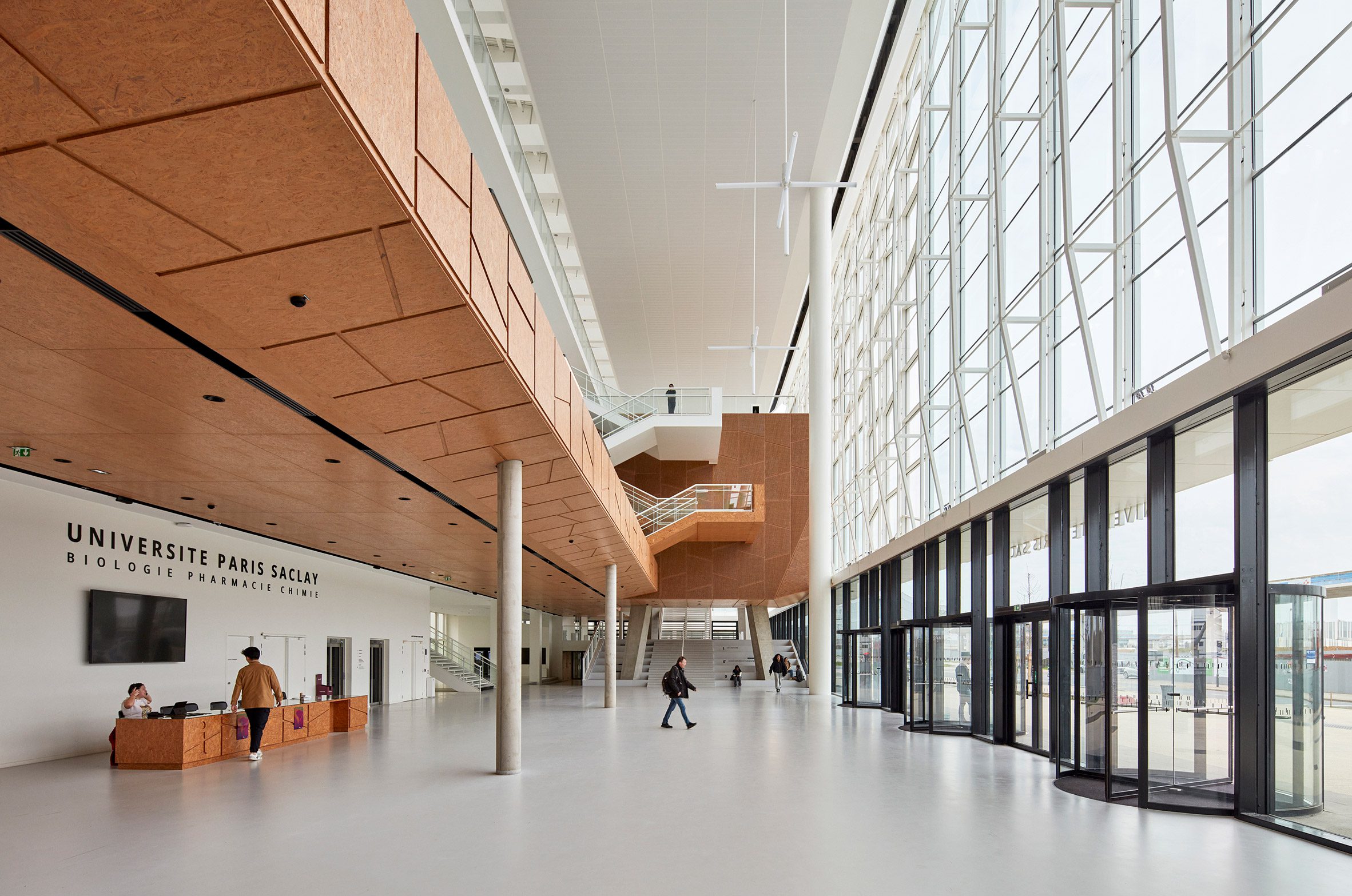 Interior of Biology-Pharmacy-Chemistry Research and Education Complex 