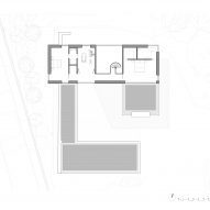 First floor plan of The Arbor House
