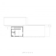 First floor plan of Butterfly House in Australia by Dane Taylor Design
