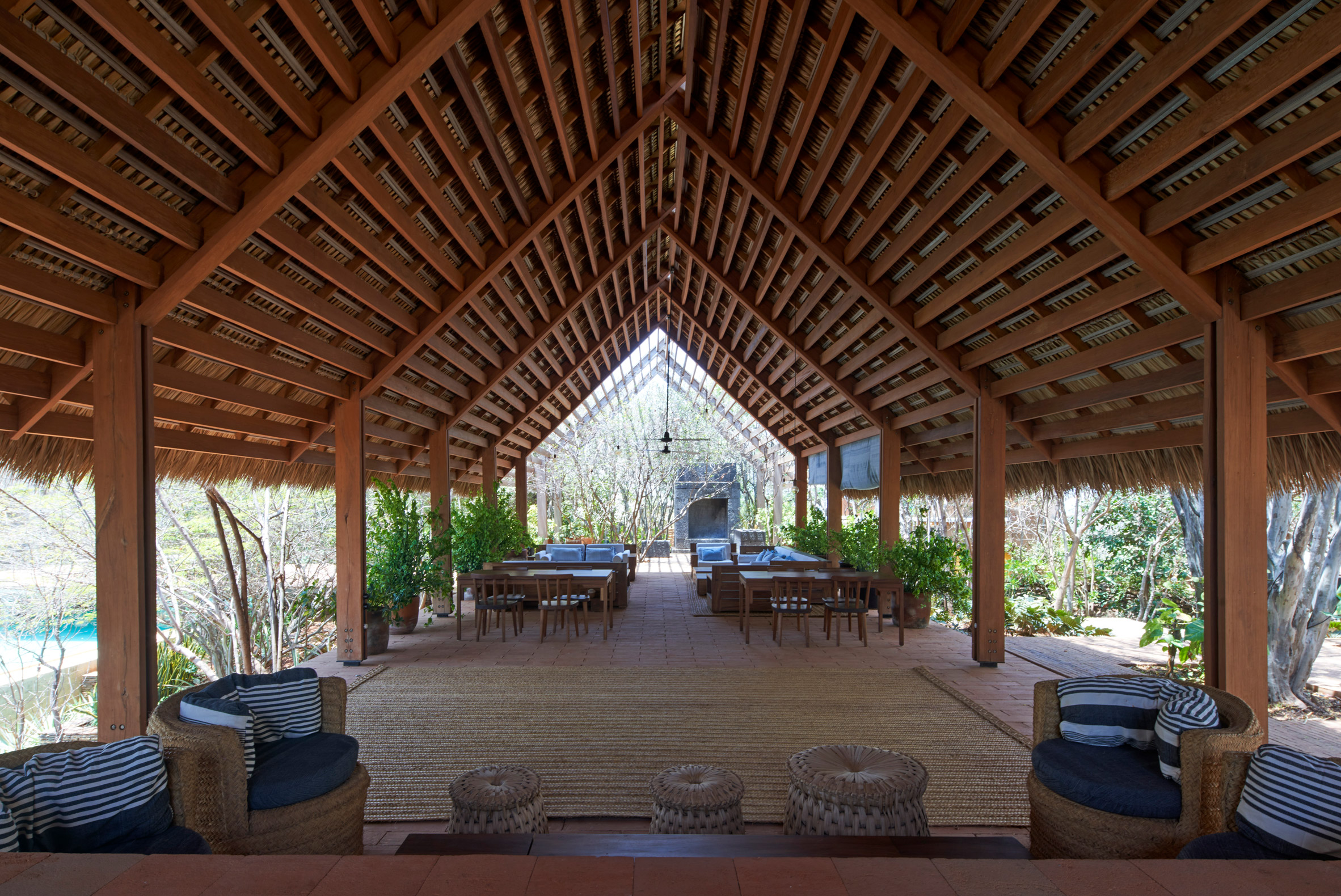 A private den at house in Mexico