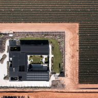 Rammed-earth house in Australia