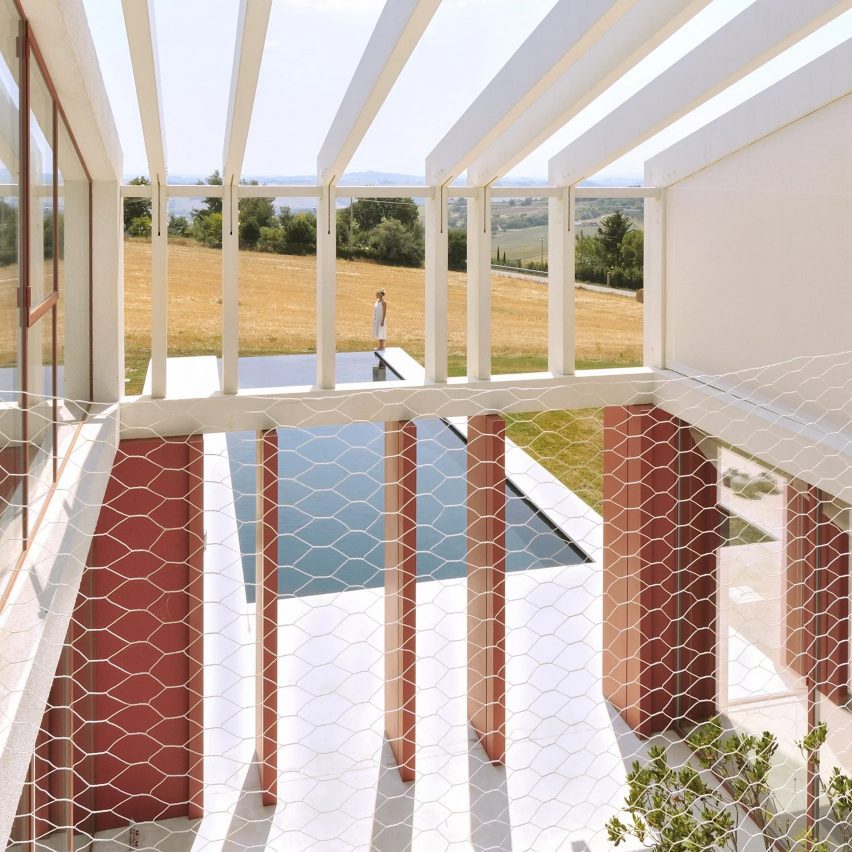 Image of a home with a pergola