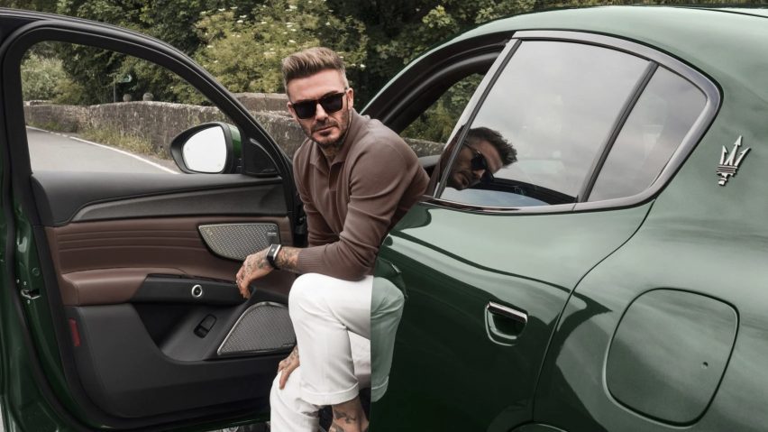 David Beckham has designed a pair of Maseratis informed by his "passion for classic cars"