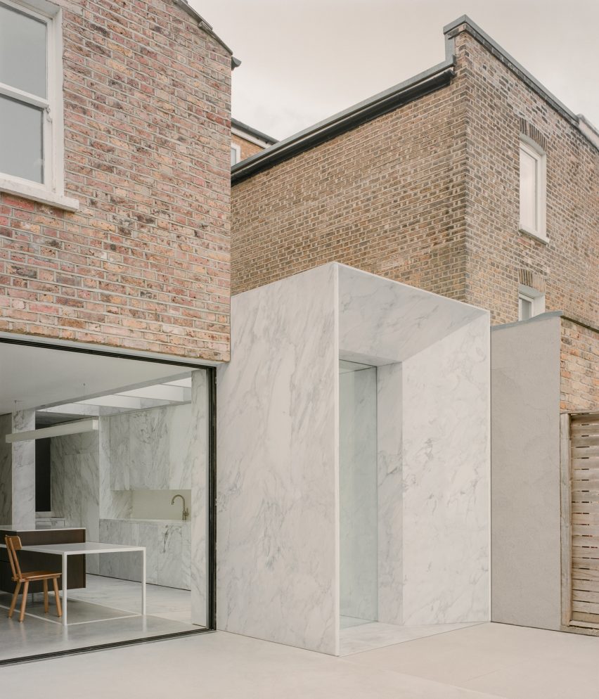 Marble extension in Hampstead, London, by ConForm