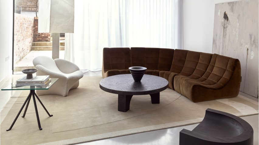 Living room of Highbury House by Daytrip Studio