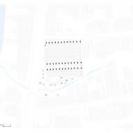 Site plan of the Casa de Musica school by Colectivo C733