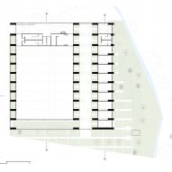 Ground floor plan of the Casa de Musica school by Colectivo C733