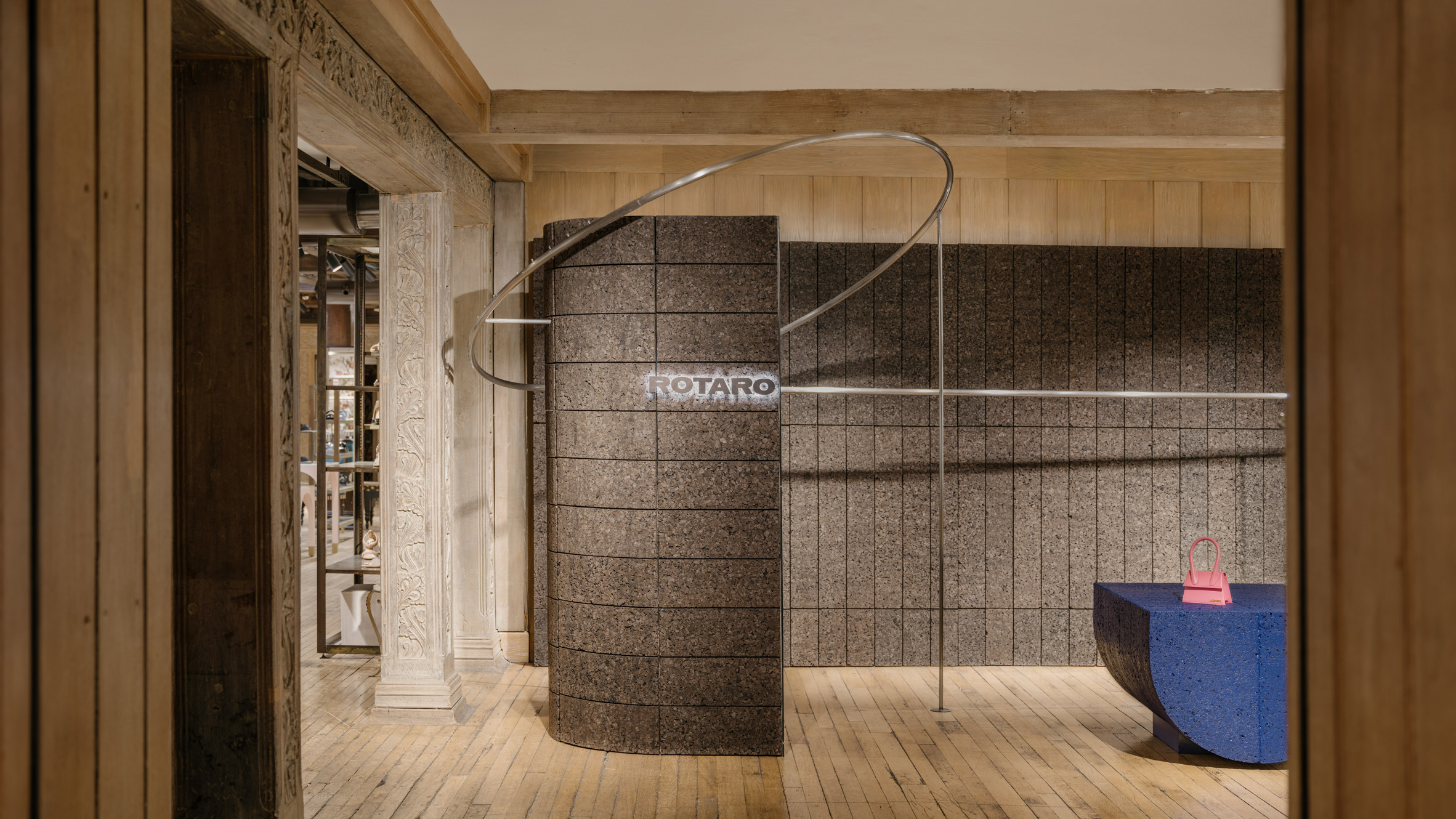 EBBA designs sculptural pop-up for Rotaro at London store Liberty - Vimarsana News