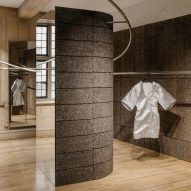 EBBA Architects designs sculptural pop-up shop for Rotaro at Liberty