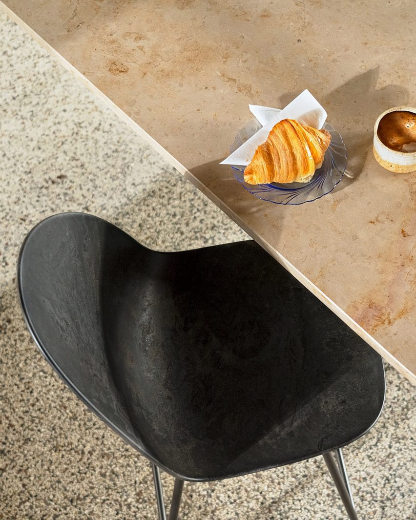 Eternity high stool by Space Copenhagen for Mater