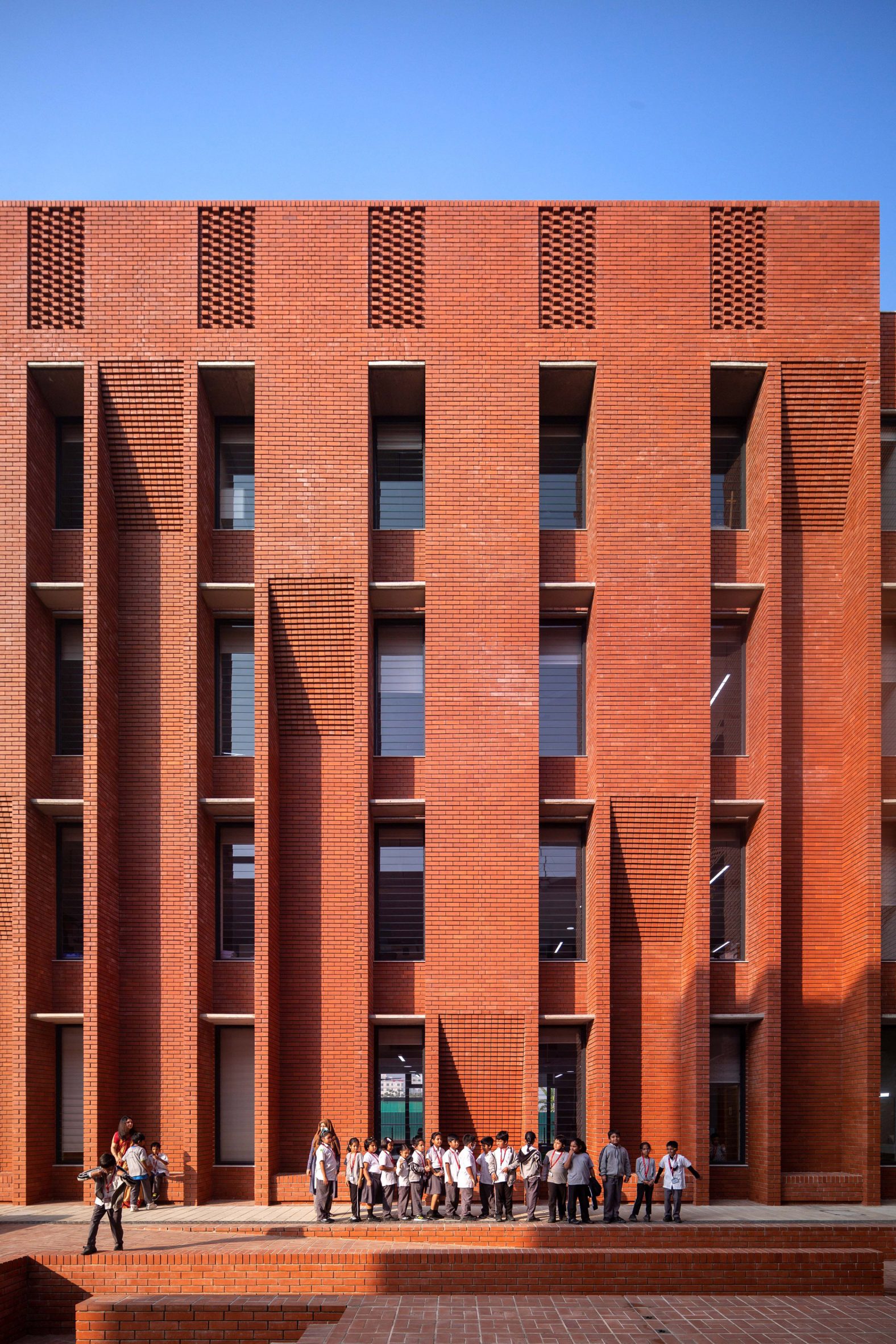 Brick building by Feilden Clegg Bradley Studios