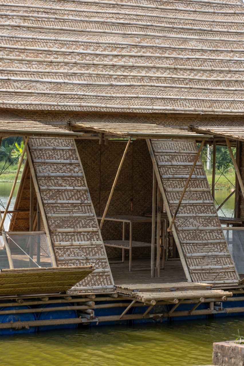 Estructura de bambú