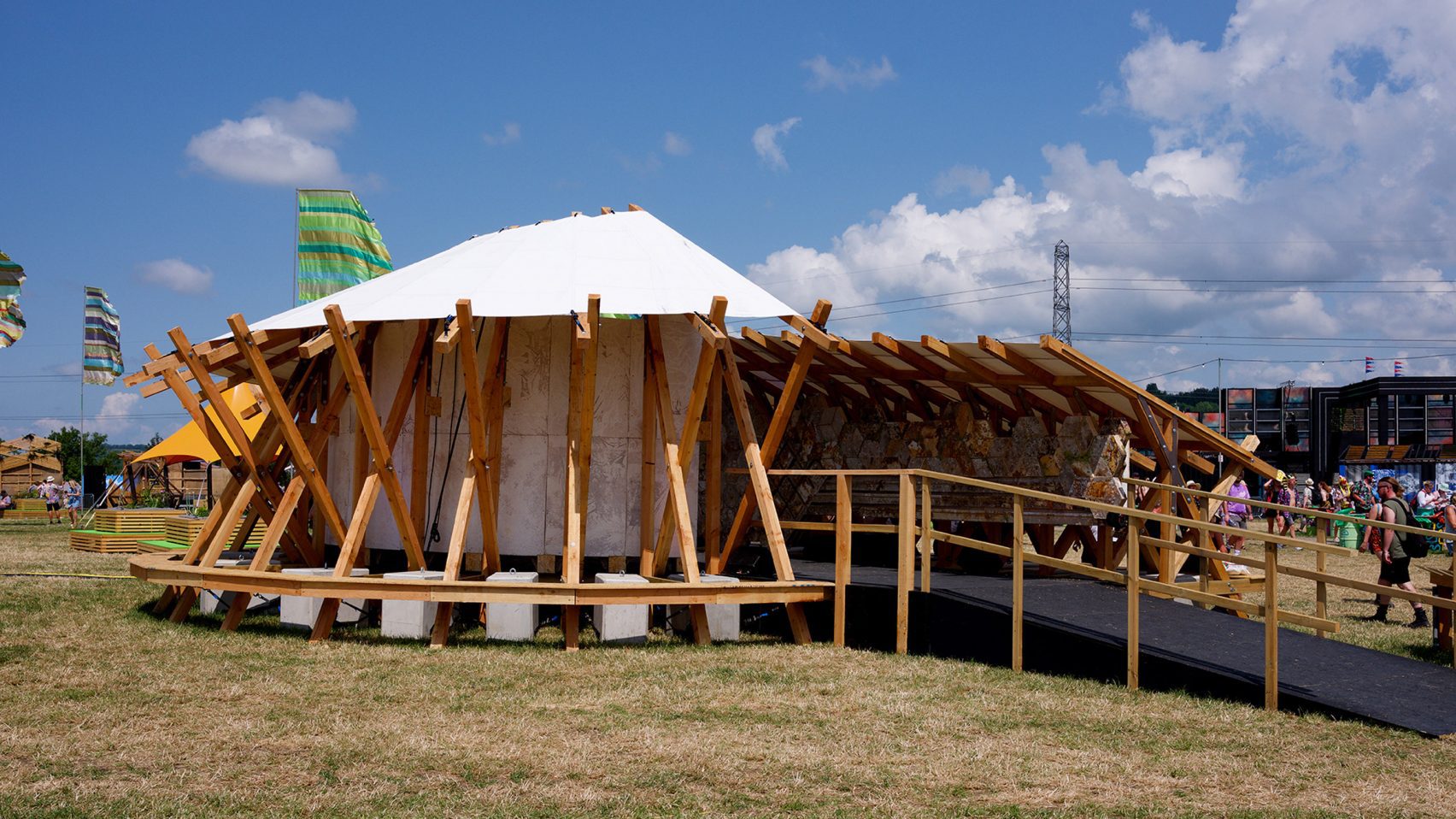 Glastonbury's Hayes Pavilion 