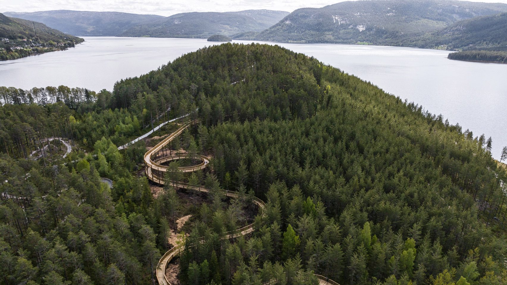 Denne uken avduket vi en tretoppgangvei i Norge
