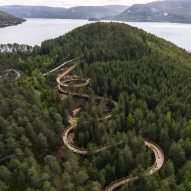 This week we revealed a treetop walkway in Norway