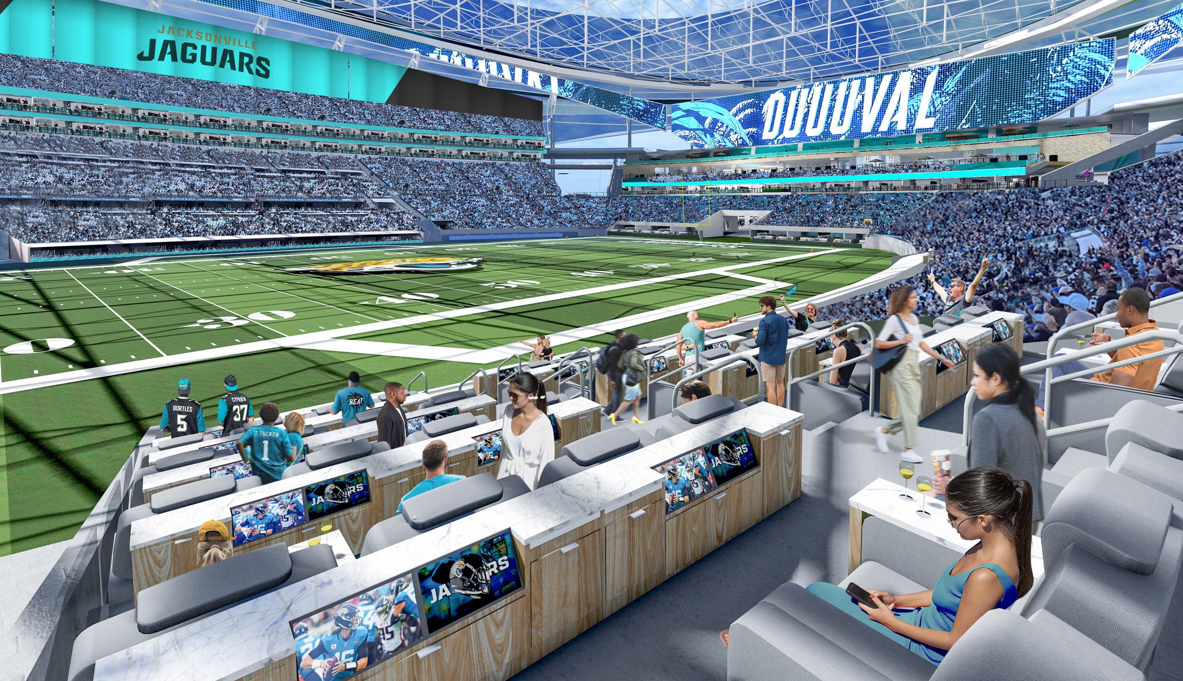 Jaguars select design firm to redesign stadium, add roof