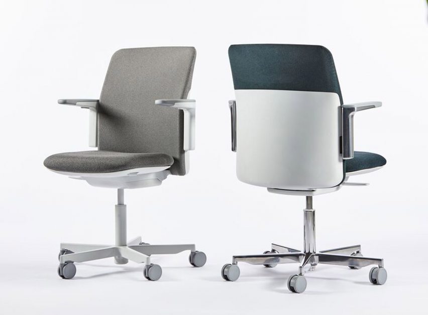Two of Humanscale's chairs