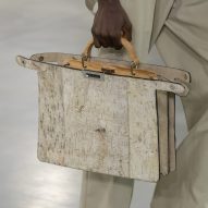 Photo of a Kengo Kuma-designed Fendi bag