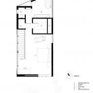 Guesthouse level 2 floor plan