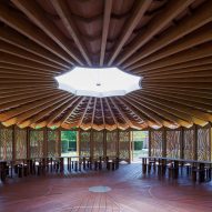 Dezeen Agenda features Lina Ghotmeh's timber Serpentine Pavilion