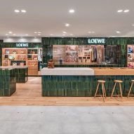 Loewe ReCraft store in Osaka finds ways to let leather live on