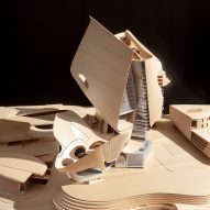 Tim Fu uses "Midjourney for architecture" to transform crumpled paper into starchitect buildings