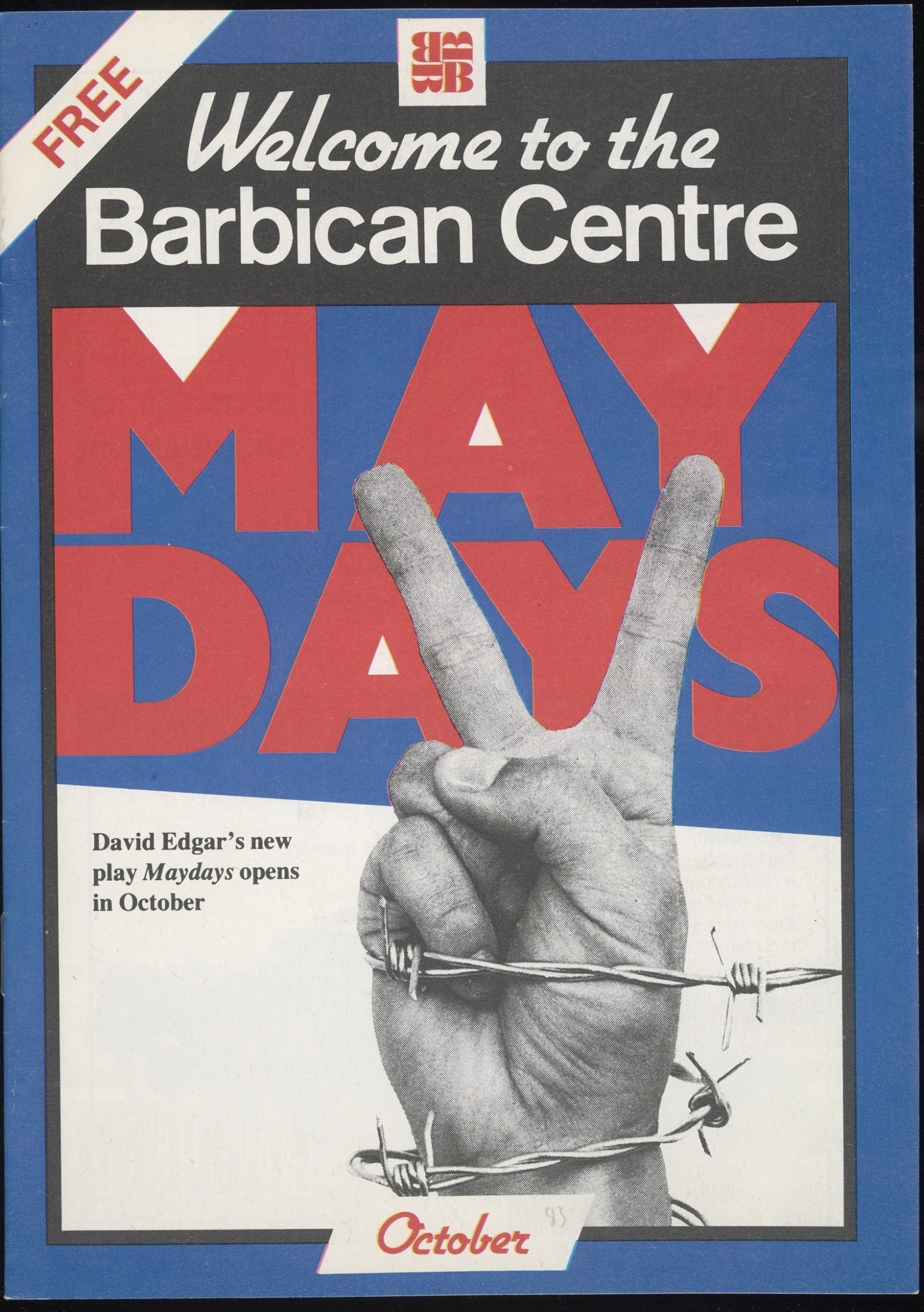 Barbican Centre brochure 
