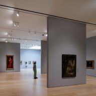 Art gallery space at the Hammer Museum in Los Angeles by Michael Maltzan Architects