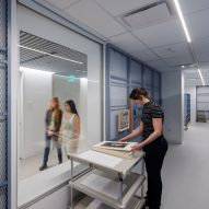 Lab and office space at the Hammer Museum in Los Angeles by Michael Maltzan Architects