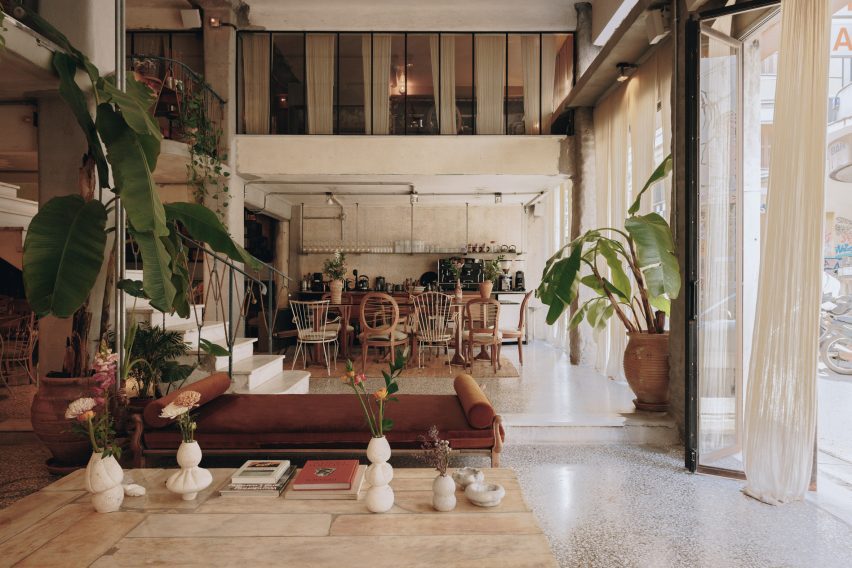 Home of Shila designs industrial but sultry interiors for Mona Athens