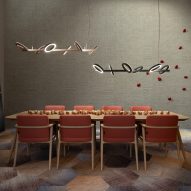 IDEO designs Pallana suspension lamp with adjustable ring lights for Moooi