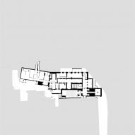 Lower basement plan of National Portrait Gallery