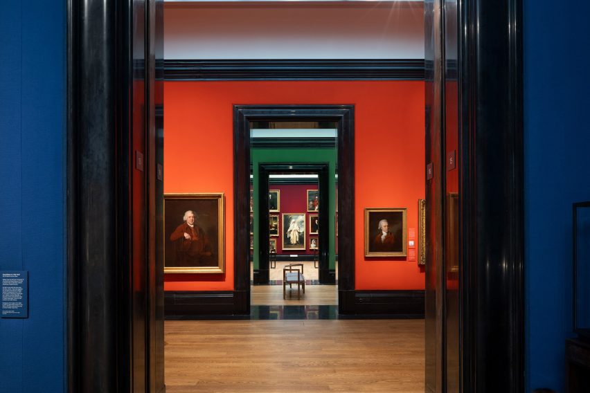 Galerías dentro de la Galería Nacional de Retratos renovada