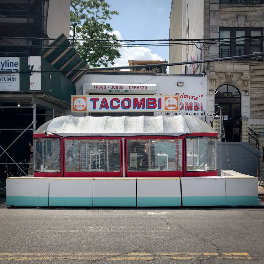 Tacombi outdoor dining shelter New York
