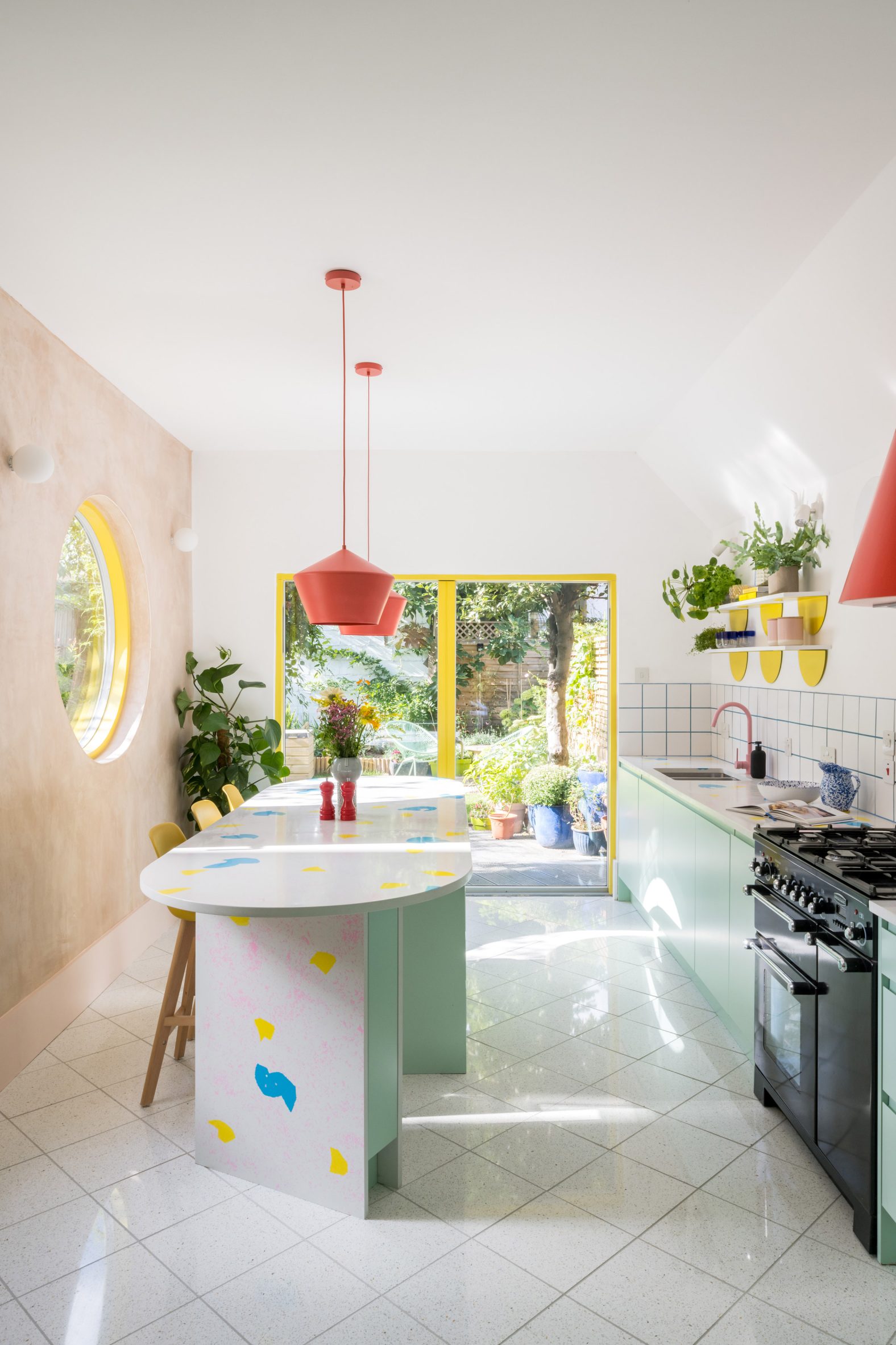 Colourful kitchen by Office S&M