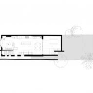 Ground floor plan of Pigment House by Unknown Works