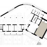 Floor plan of Roundhouse Works by Paddy Dillon, Reed Watts Architects and Allies & Morrison