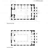 Floor plans of Sheerness Dockyard Church
