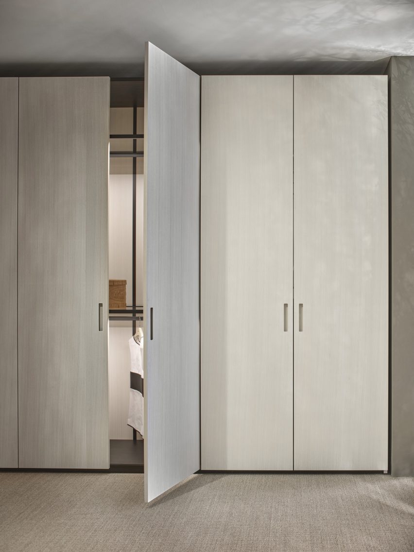 White-ash wardrobe doors