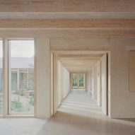 Interior of Hampshire temple by James Gorst Architects