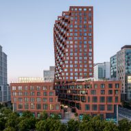 MVRDV unveils The Canyon tower with "public ravine" in San Francisco